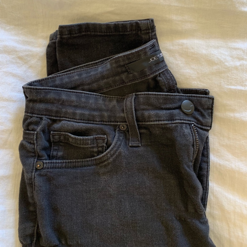 Black wash Joes skinny jeans - size 29